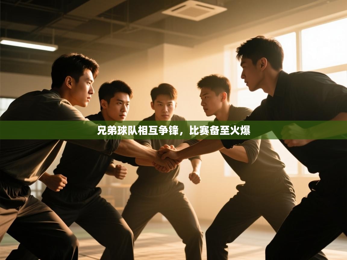 兄弟球队相互争锋，比赛备至火爆  第1张